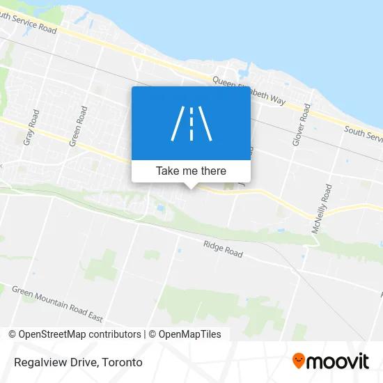 Regalview Drive map