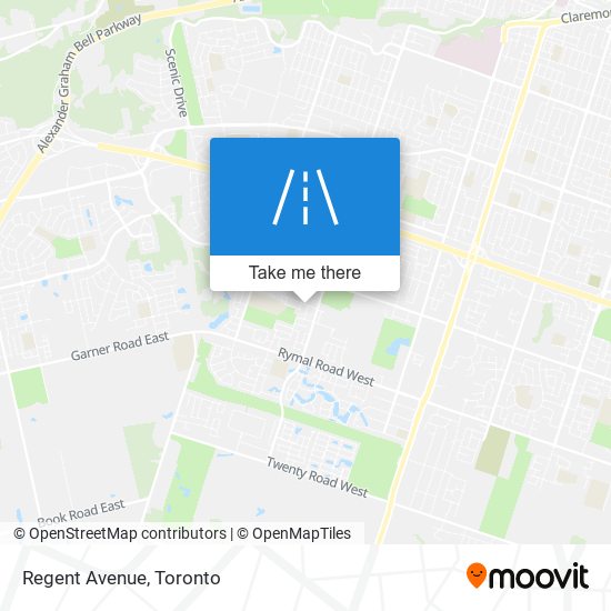 Regent Avenue map