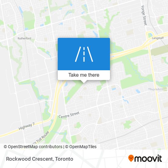 Rockwood Crescent map