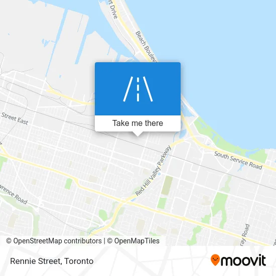 Rennie Street map