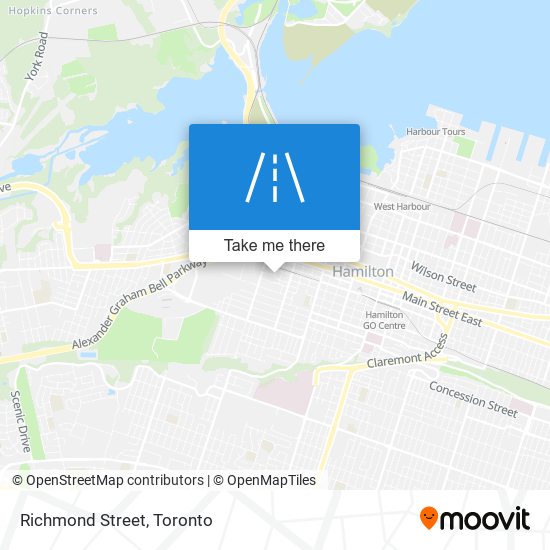 Richmond Street map