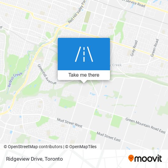 Ridgeview Drive map