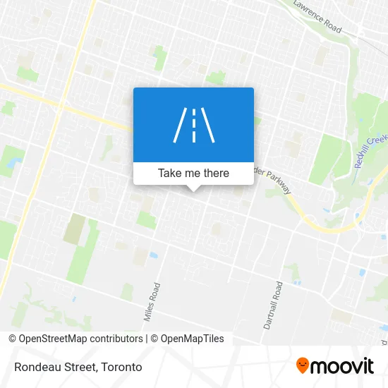 Rondeau Street map