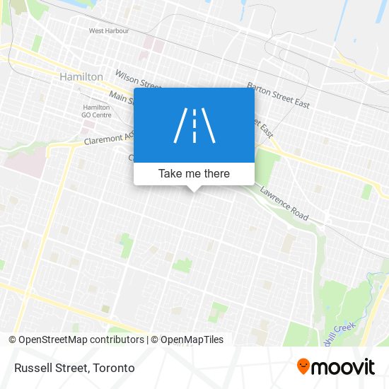 Russell Street plan