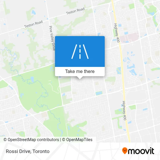 Rossi Drive map