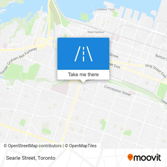 Searle Street map