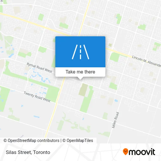 Silas Street map