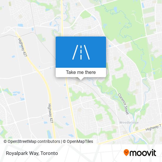 Royalpark Way map