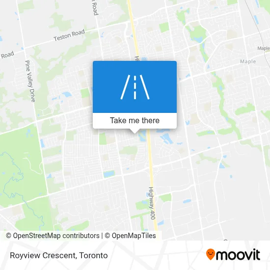 Royview Crescent map