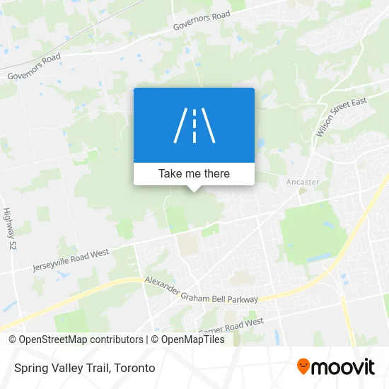 Spring Valley Trail map