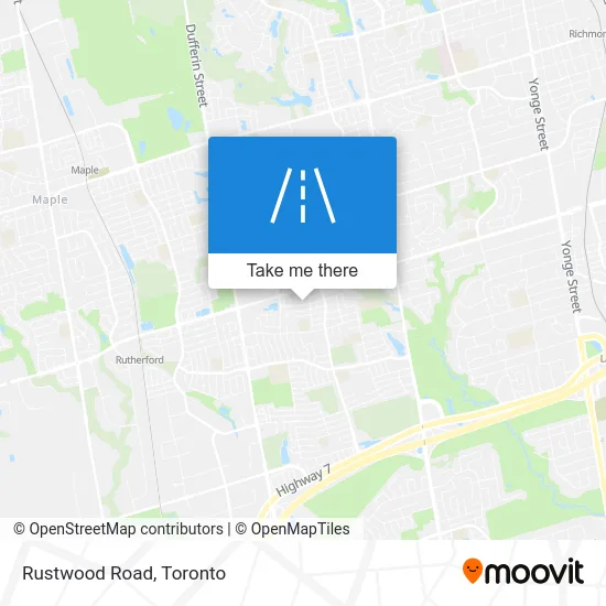 Rustwood Road map