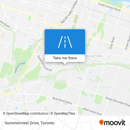 Summercrest Drive map