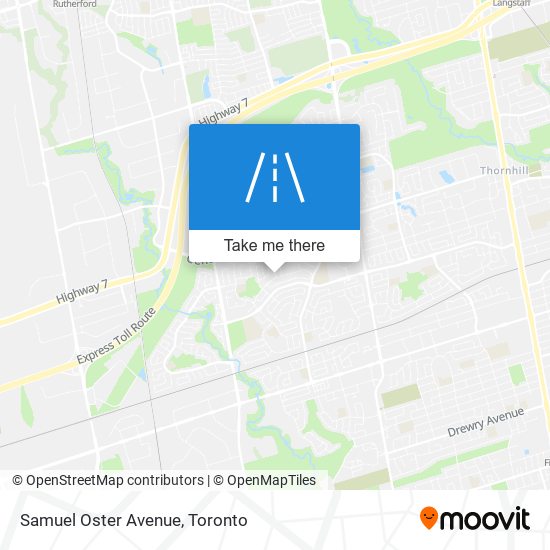 Samuel Oster Avenue map