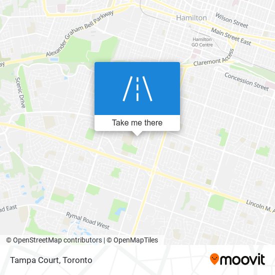 Tampa Court map