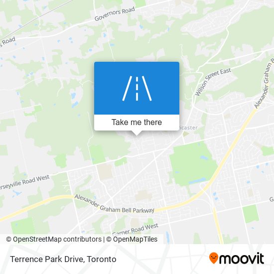 Terrence Park Drive map