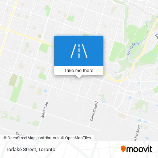 Torlake Street map