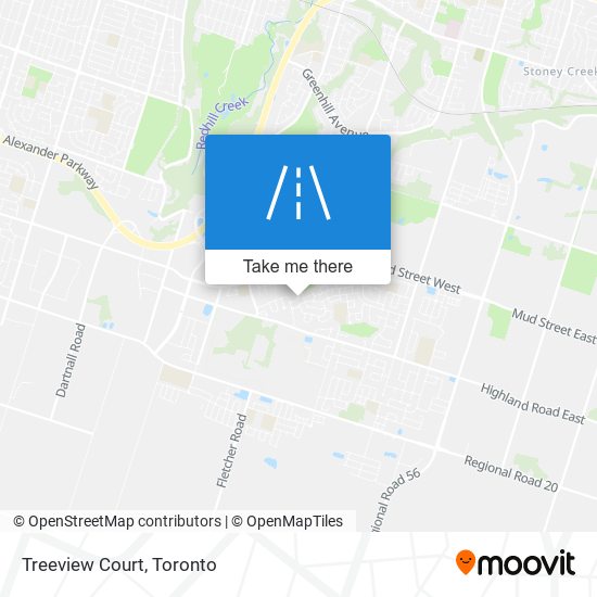 Treeview Court map