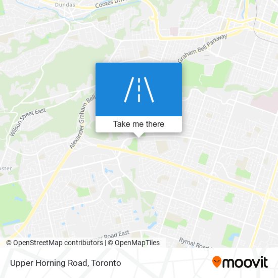 Upper Horning Road plan