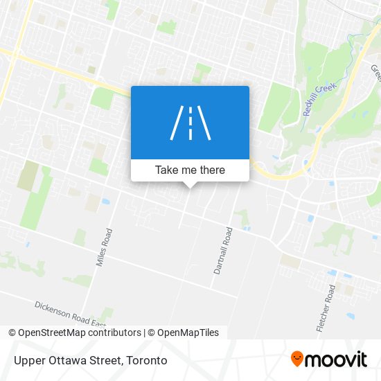 Upper Ottawa Street map