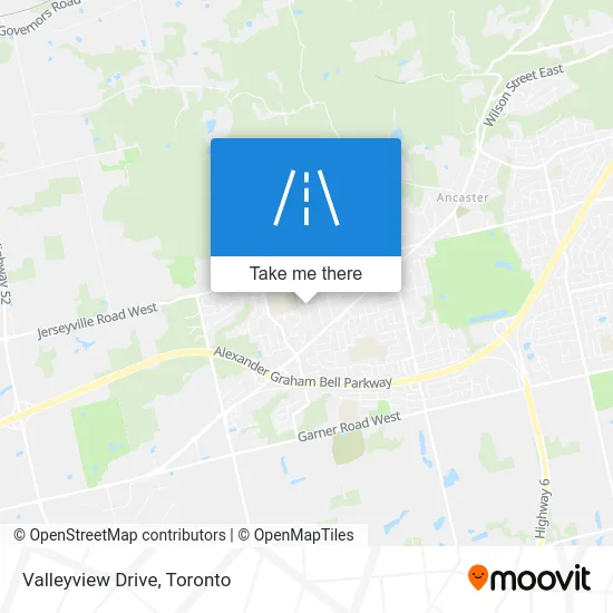 Valleyview Drive map