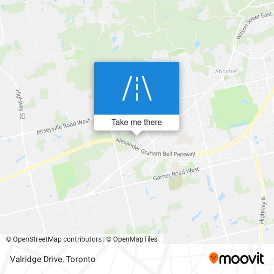 Valridge Drive map