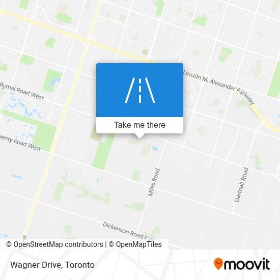 Wagner Drive map