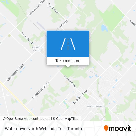 Waterdown North Wetlands Trail plan