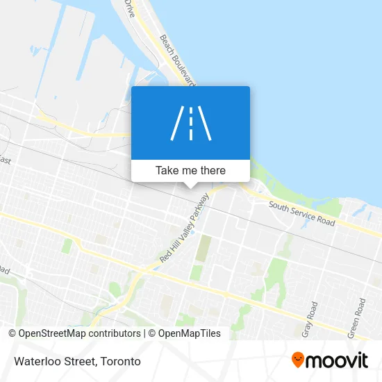 Waterloo Street map