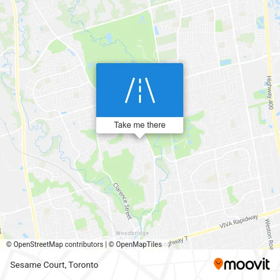 Sesame Court map