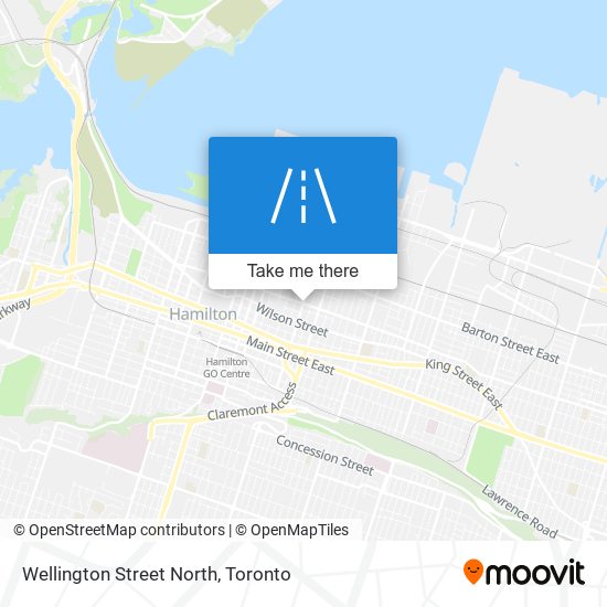 Wellington Street North map