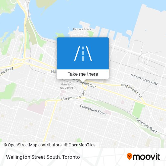 Wellington Street South map