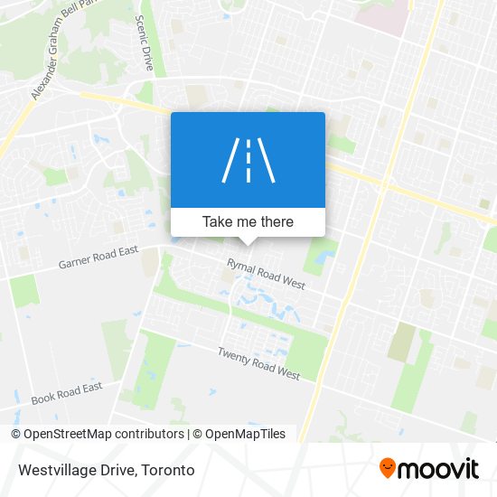 Westvillage Drive map