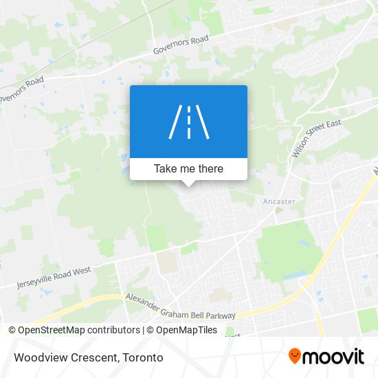 Woodview Crescent map