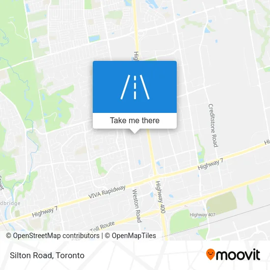 Silton Road map