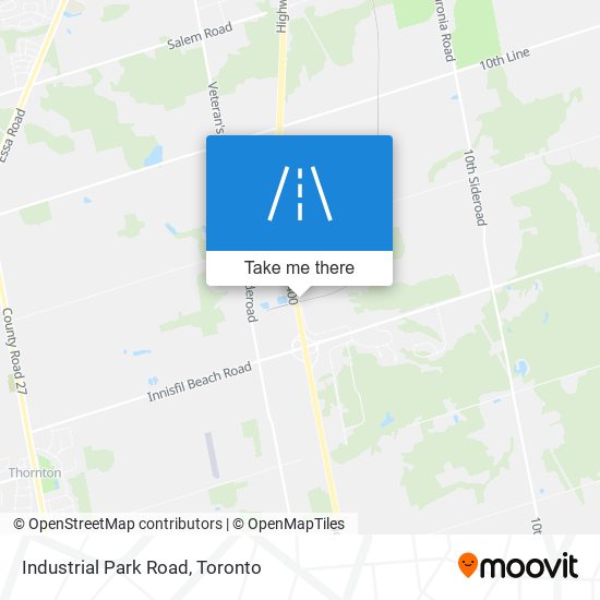 Industrial Park Road plan