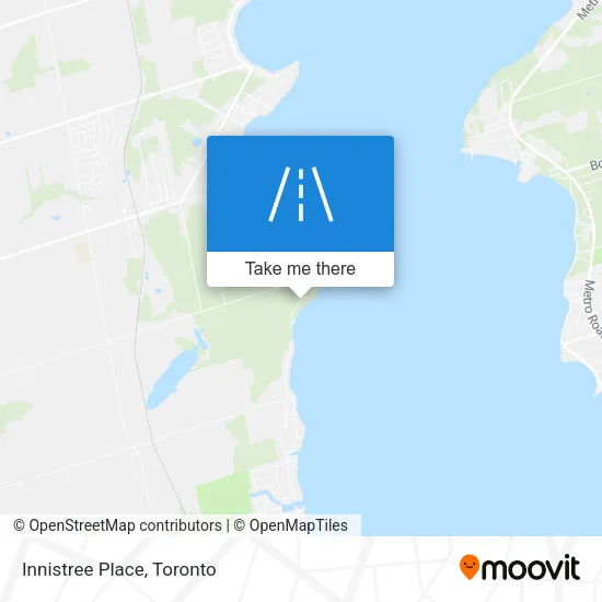 Innistree Place map