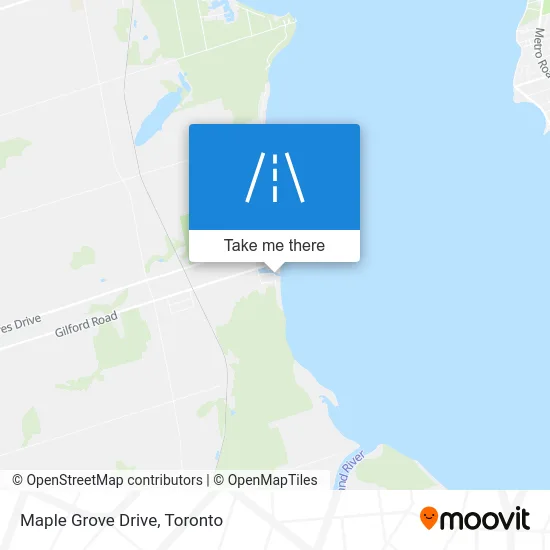 Maple Grove Drive map