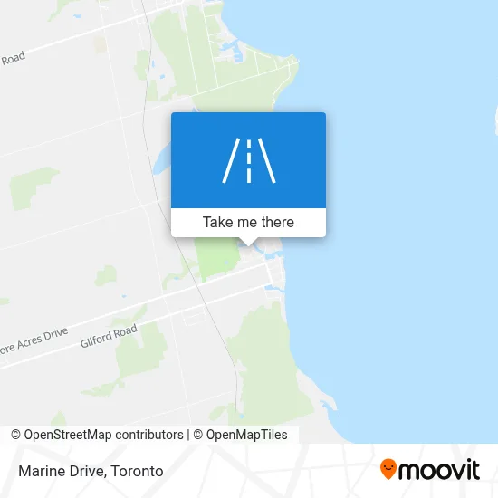 Marine Drive map