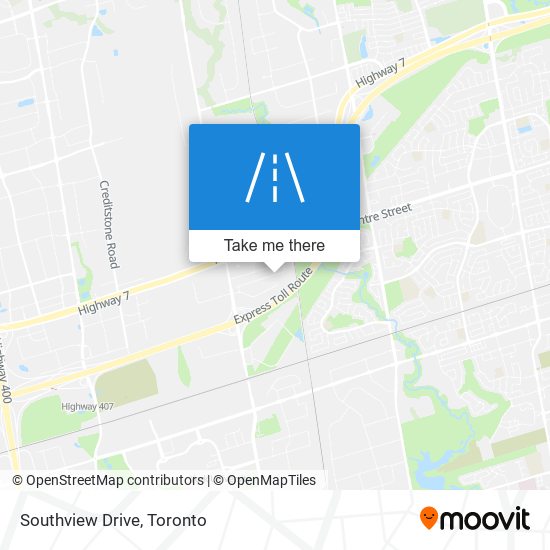 Southview Drive map