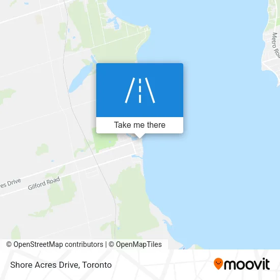 Shore Acres Drive map