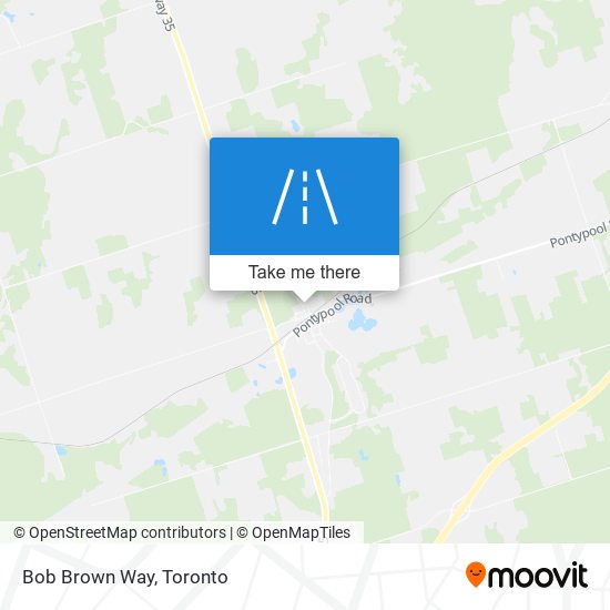 Bob Brown Way map