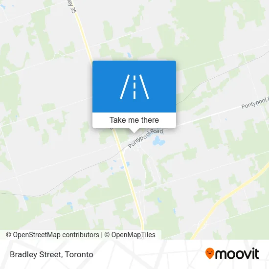 Bradley Street map
