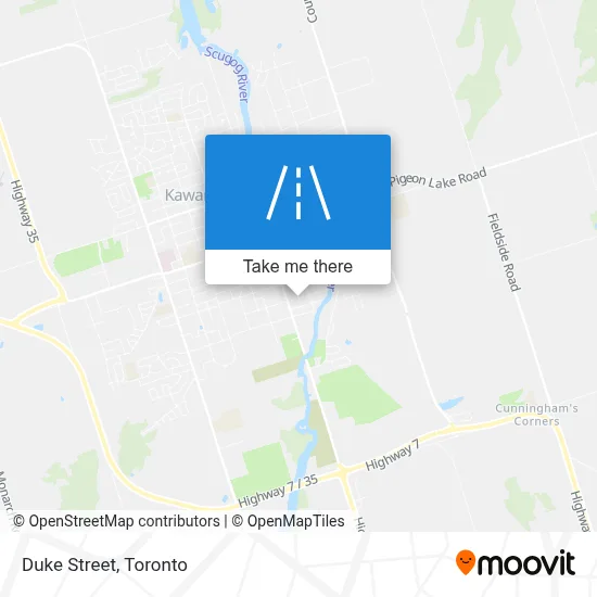 Duke Street map