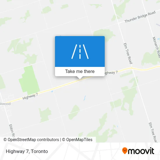 Highway 7 map