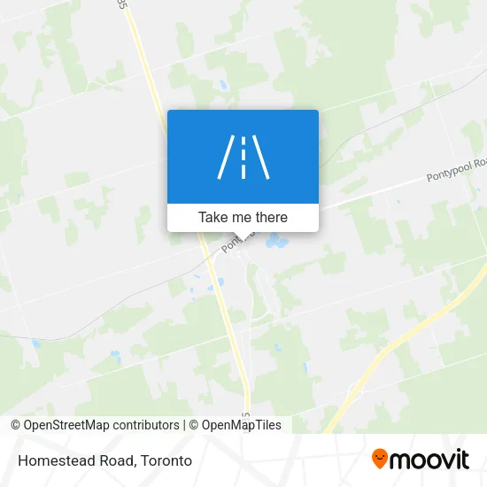 Homestead Road map