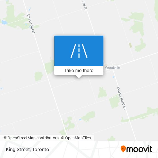 King Street map