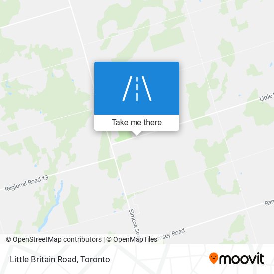 Little Britain Road plan