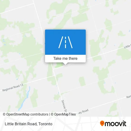 Little Britain Road map