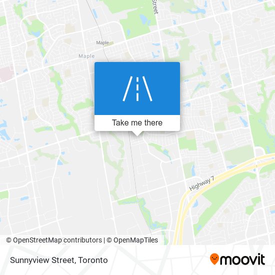 Sunnyview Street map