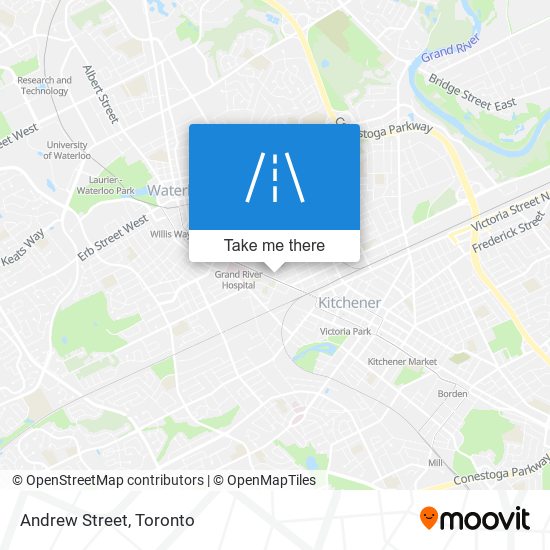 Andrew Street map